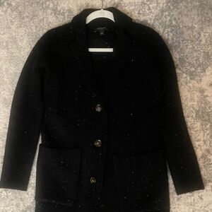 Ann Taylor Sweater Jacket black